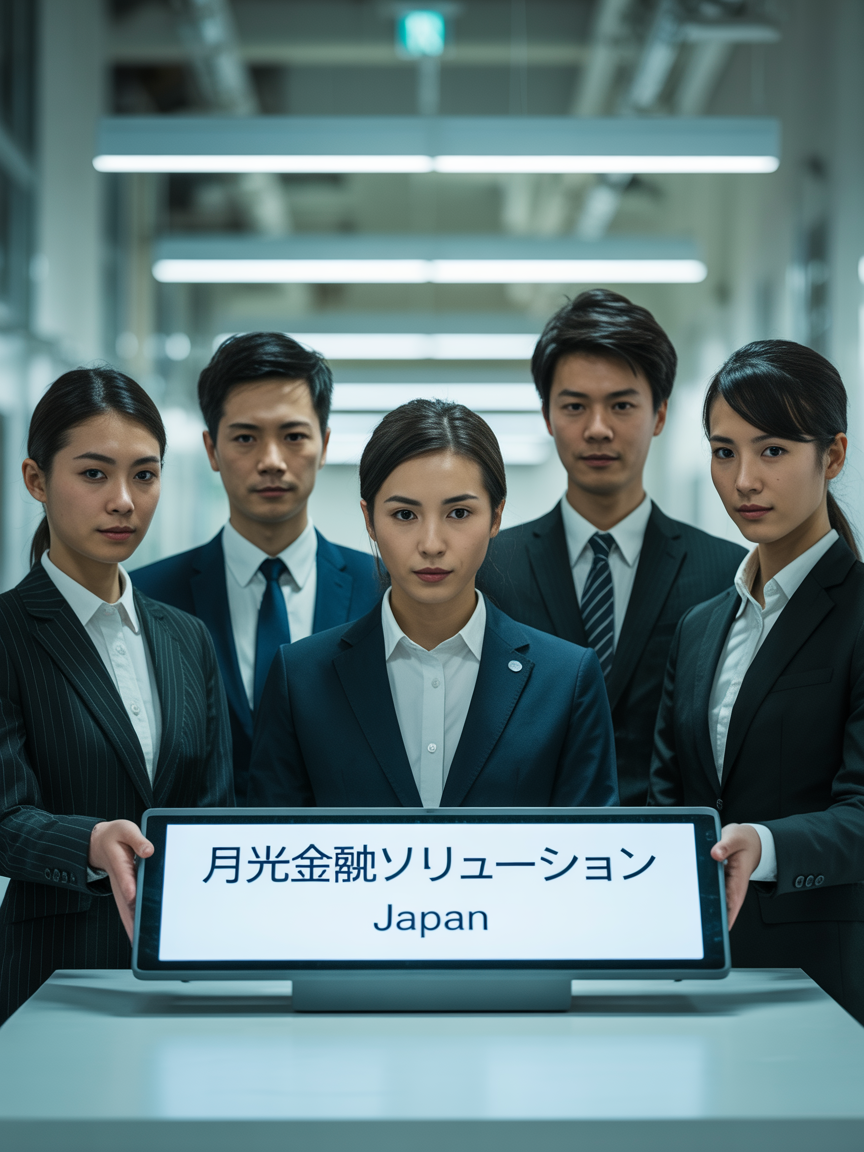 月光金融ソリューションの専門チーム 3:4